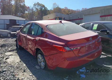2025 Toyota Camry Le from USA, damaged, VIN 4T1DAACK9SU054065
